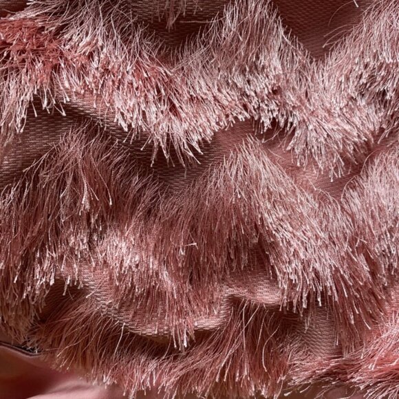 Anthropologie Hutch Feathered Jumpsuit  pink new with tag - Picture 2 of 4